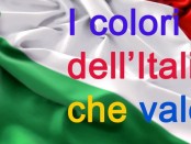 Italy Flag Ruffled Beautifully Waving Macro Close-Up Shot