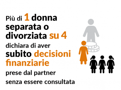 La violenza economica colpisce soprattutto le donne che si allontanano dal coniuge (immagine web)