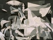 Pablo Picasso - Guernica. Una delle più famose opere sulla guerra (immagine web)