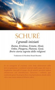 La copertina de "I grandi iniziati" di Schuré