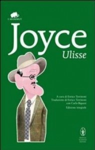 La copertina di "Ulisse" di James Joyce nell'edizione dei Mammut New Compton